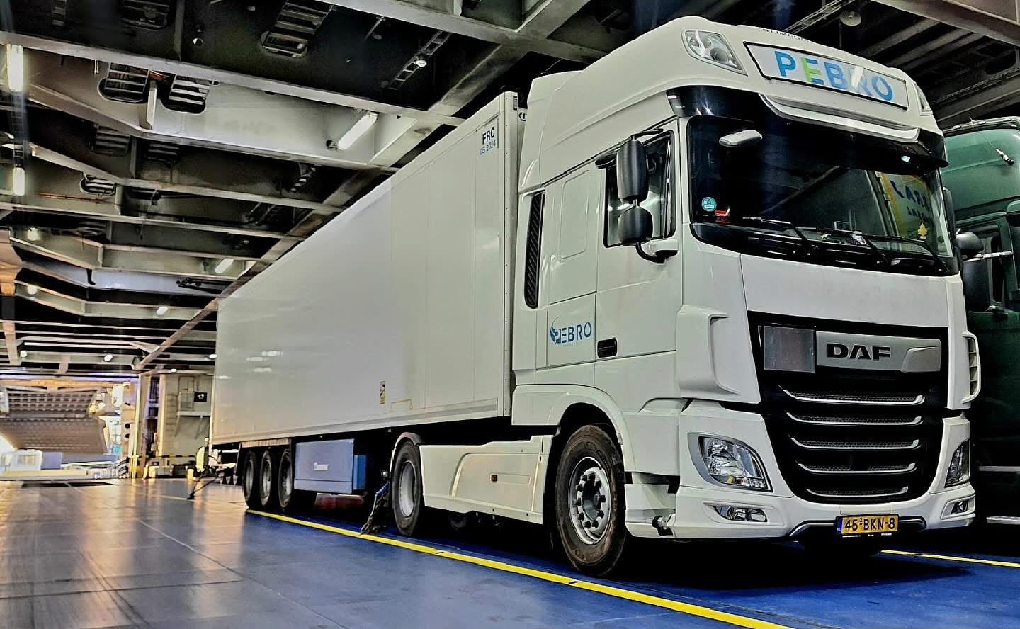 PeBro Transport international road freight truck